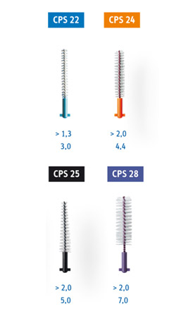 Ершики для межзубных промежутков - CPS strong & implant