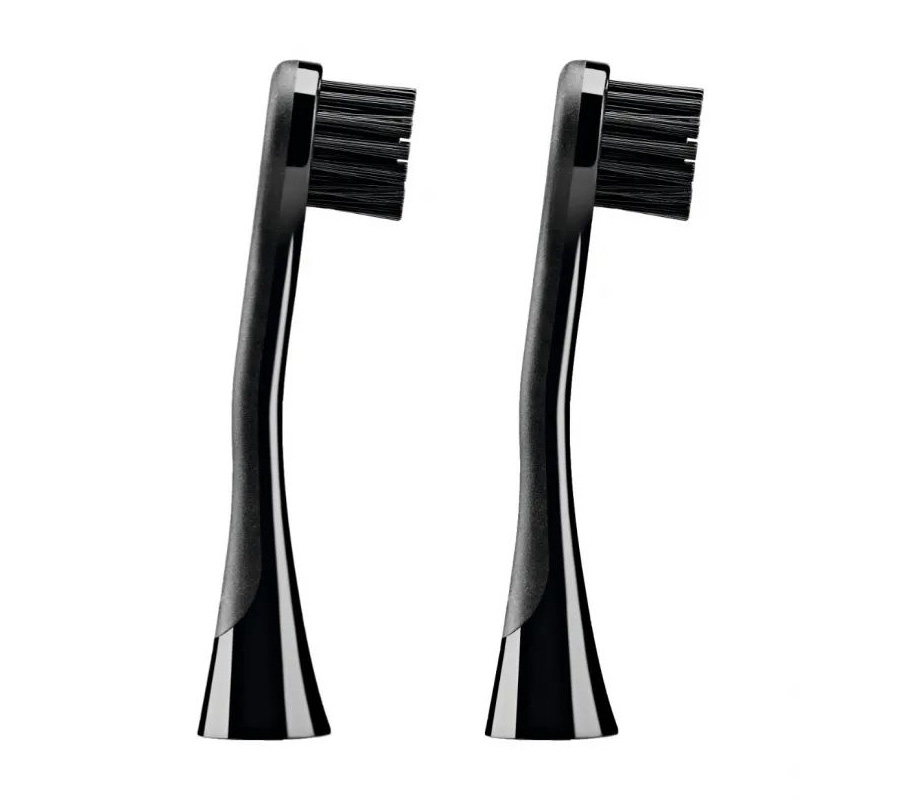 Набор насадок для звуковой зубной щетки Hydrosonic Black is White