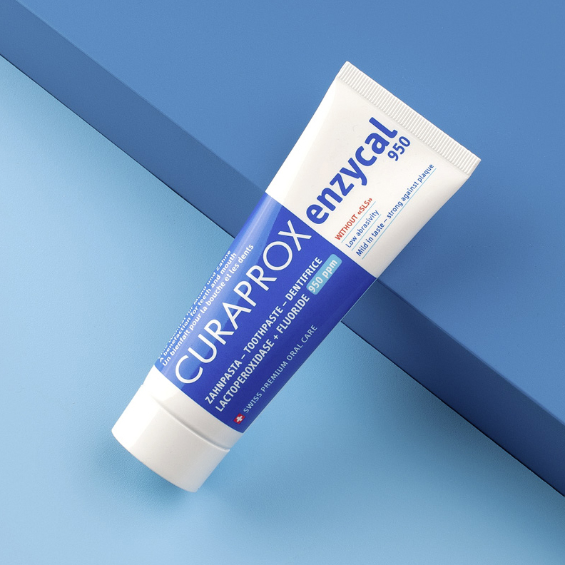 Зубная паста Curaprox Enzycal 950 ppm, 75 мл