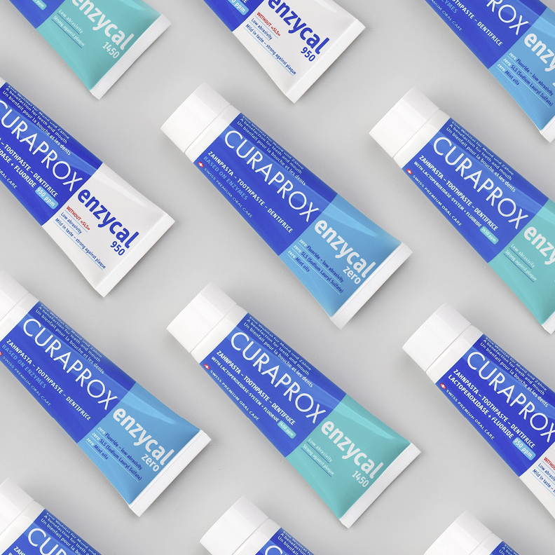 Зубная паста Curaprox Enzycal 950 ppm, 75 мл