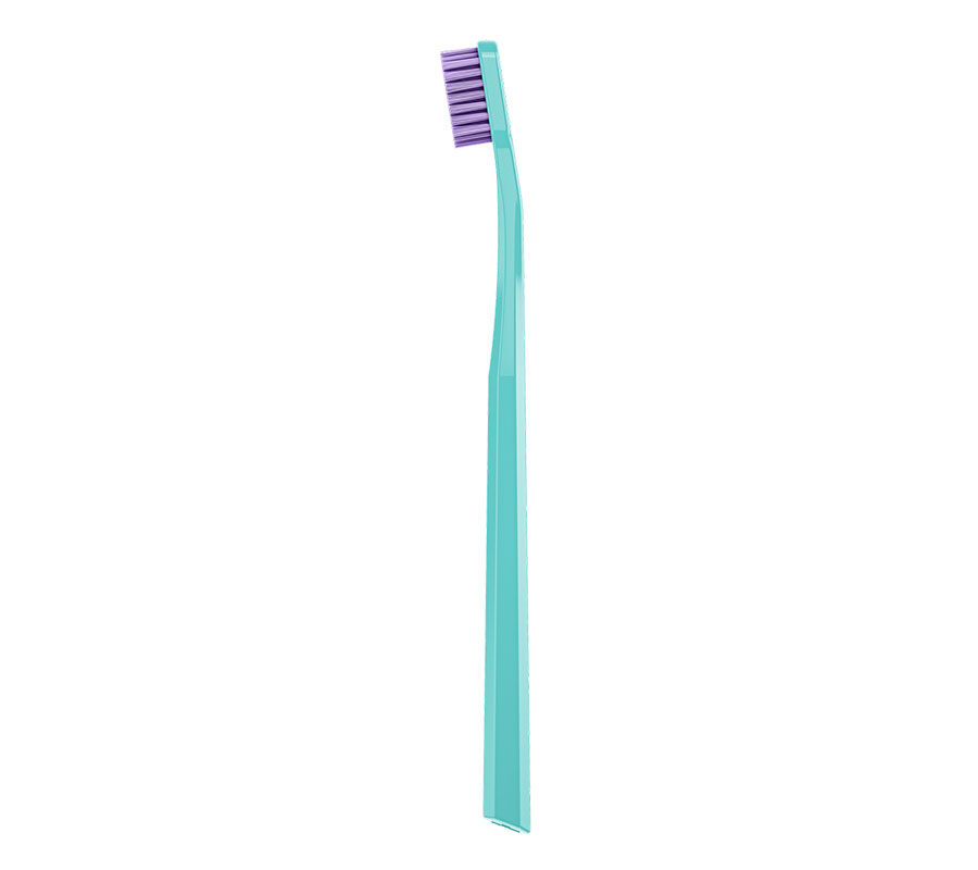 Набор зубных щеток Curaprox CS 1560 Soft (2 шт.), (бирюзовая и фиолетовая)